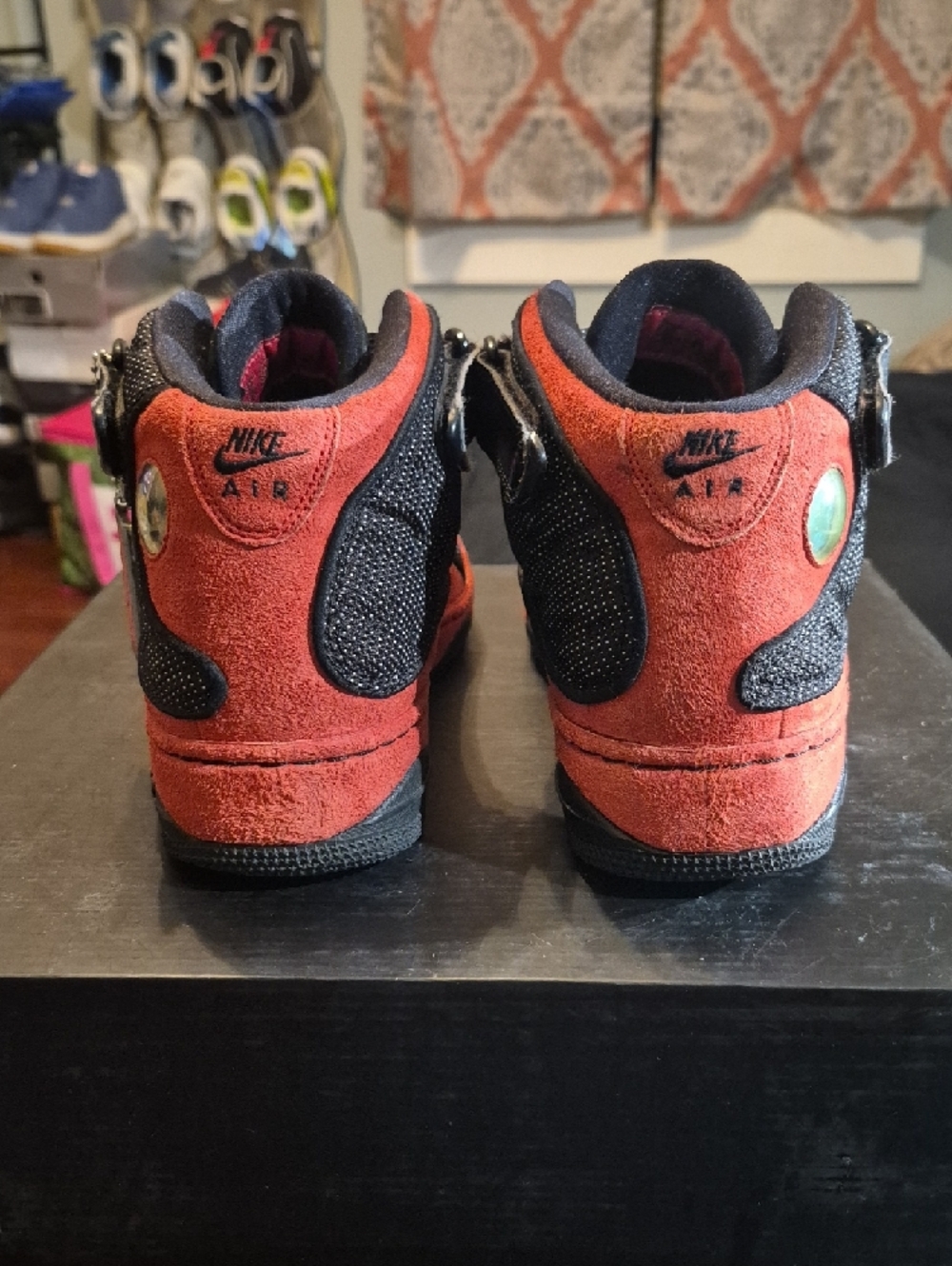 Air Jordan 13 Retro Fusion  (AJF 13) Rare "Bred" (2009) Mens 10.5 EUC W/Hangtag - Picture 5 of 12